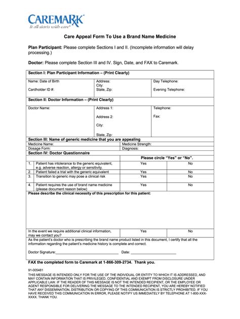 Confirm and place it by clicking. . Cvs caremark appeal form printable